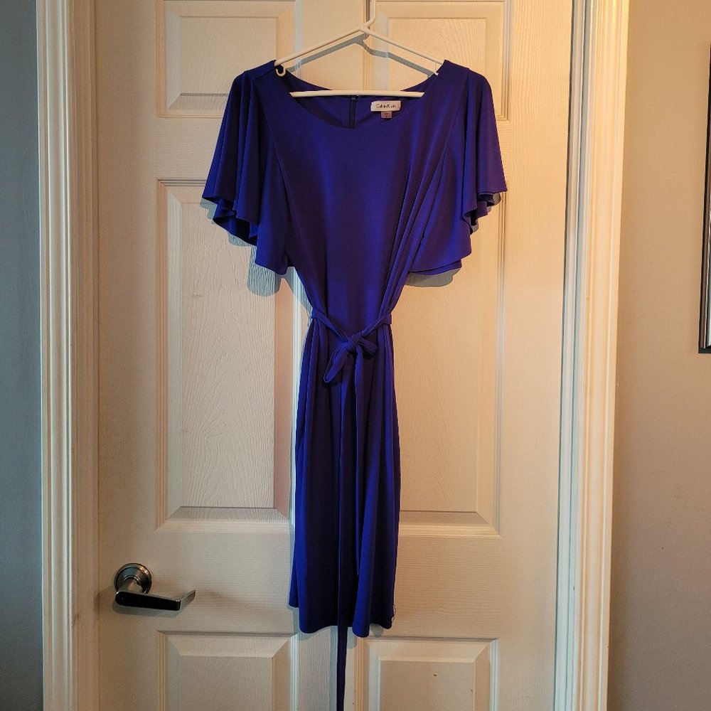 Purple/Blue Calvin Klein Dress